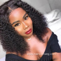 USEXY Wholesale Wigs brazilian Remy Human Hair Short Curly Lace Front Wig